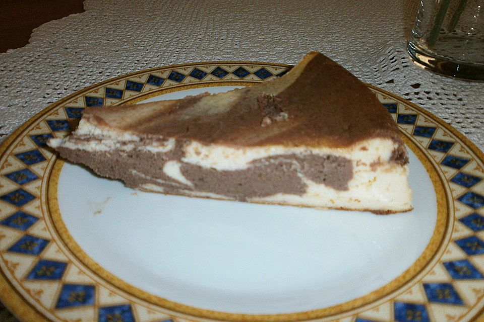 Schoko-Käsekuchen