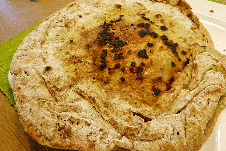 Veganes Naanbrot