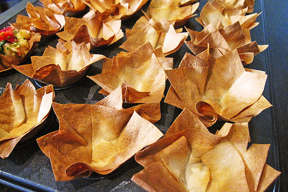 Filoteigkörbchen Filoteigkörbchen
