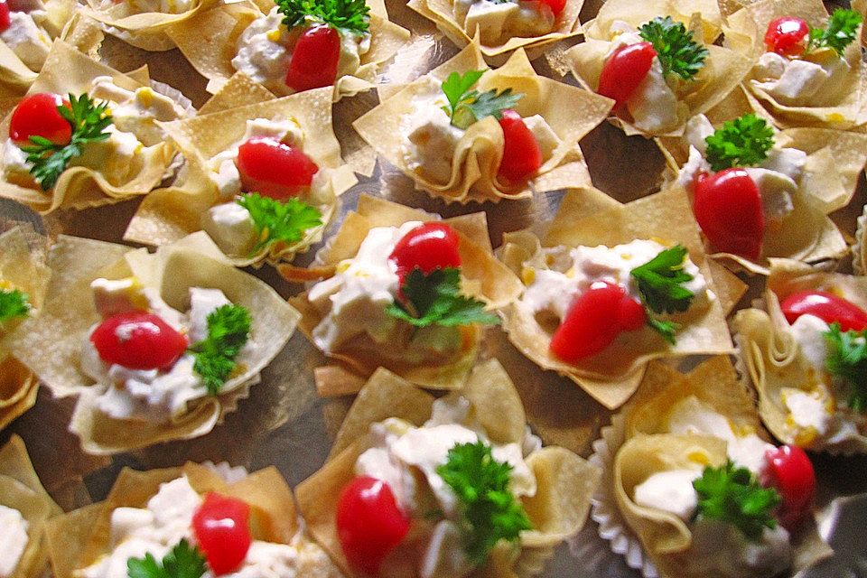 Filoteigkörbchen Filoteigkörbchen