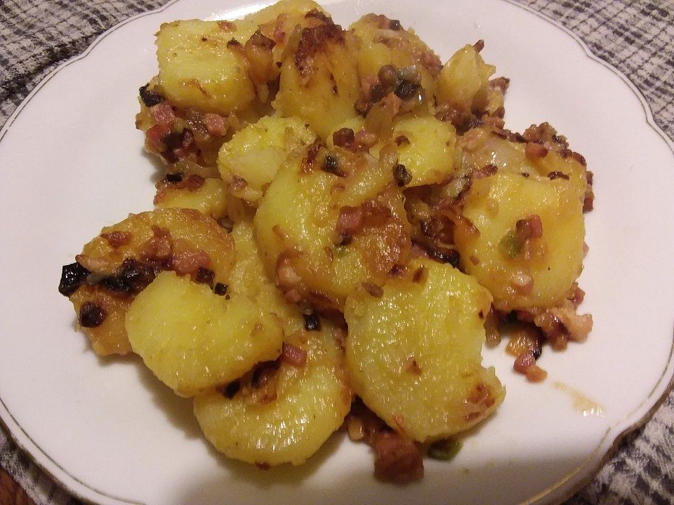 Bratkartoffeln in Weißwein von mathesm | Chefkoch