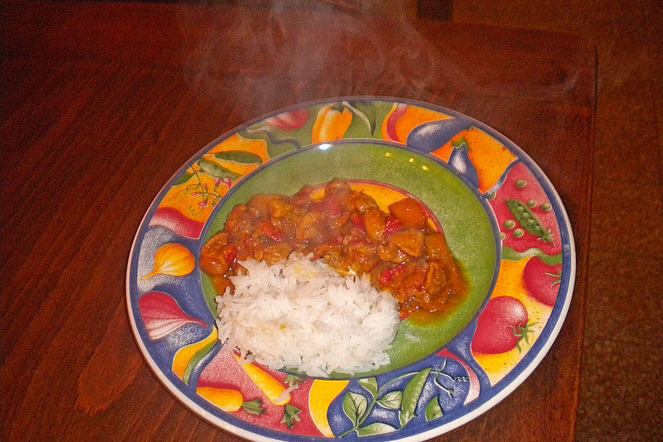 Puten-Mango-Curry, fettarm