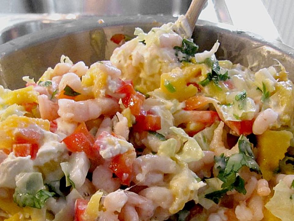 Shrimps - Salat mit Avocados von pebbles4| Chefkoch