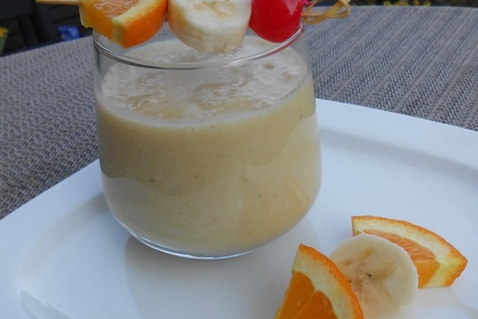 Orangen-Kokos Smoothie