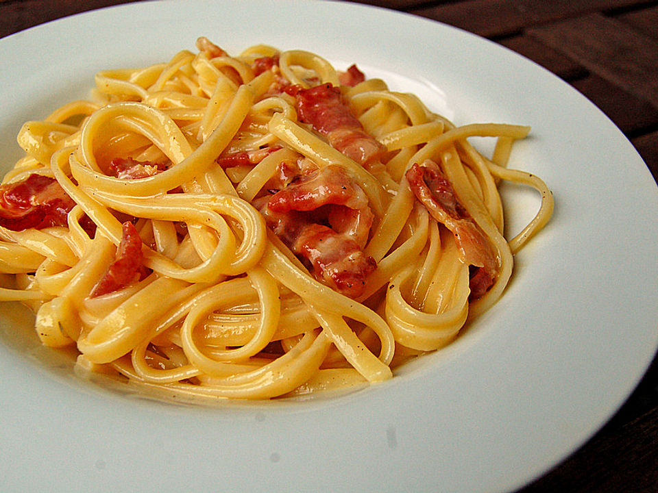 Spaghetti alla carbonara von snoopy34| Chefkoch