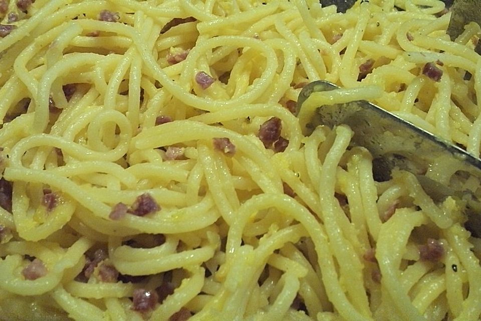 Spaghetti alla carbonara