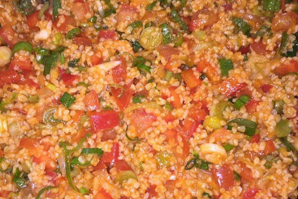 Bulgur-Salat (Kisir)