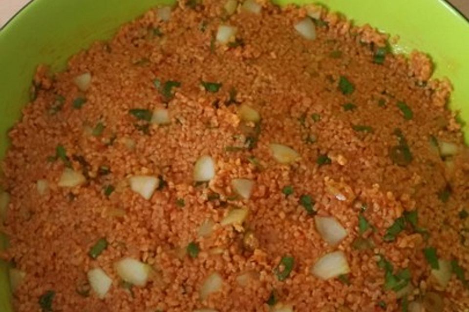 Bulgur-Salat (Kisir)