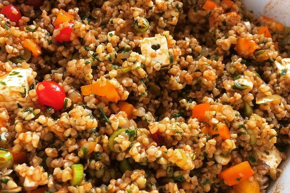 Bulgur-Salat (Kisir)