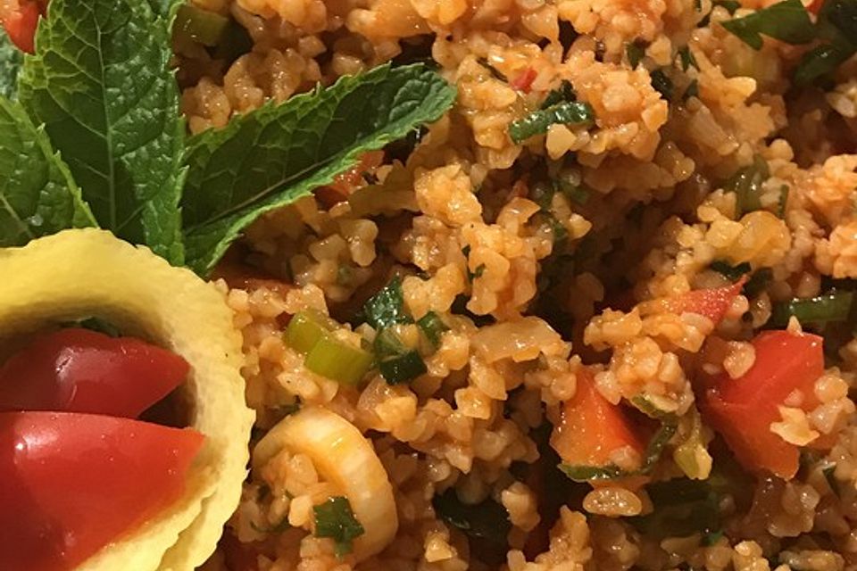 Bulgur-Salat (Kisir)