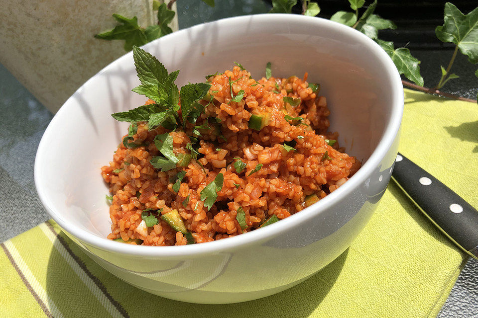 Bulgur-Salat (Kisir)