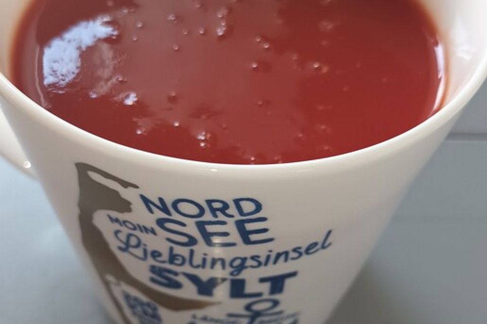 Tomatensaft mit Leinöl