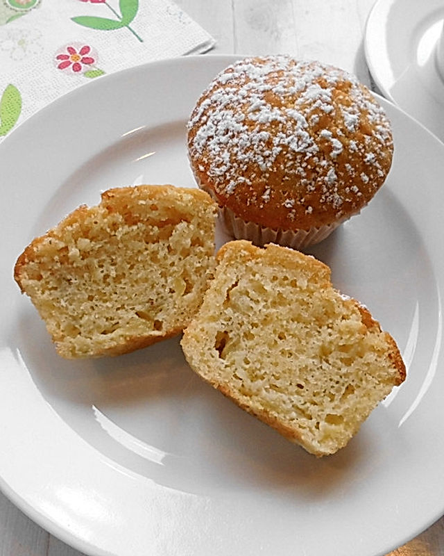 Eierlikör-Rhabarber-Muffins