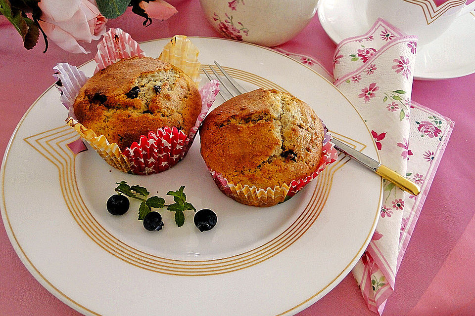 Eierlikör-Rhabarber-Muffins