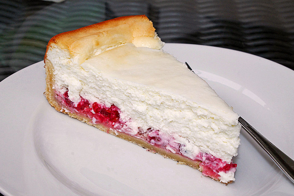 Leichter Johannisbeer-Quark-Kuchen