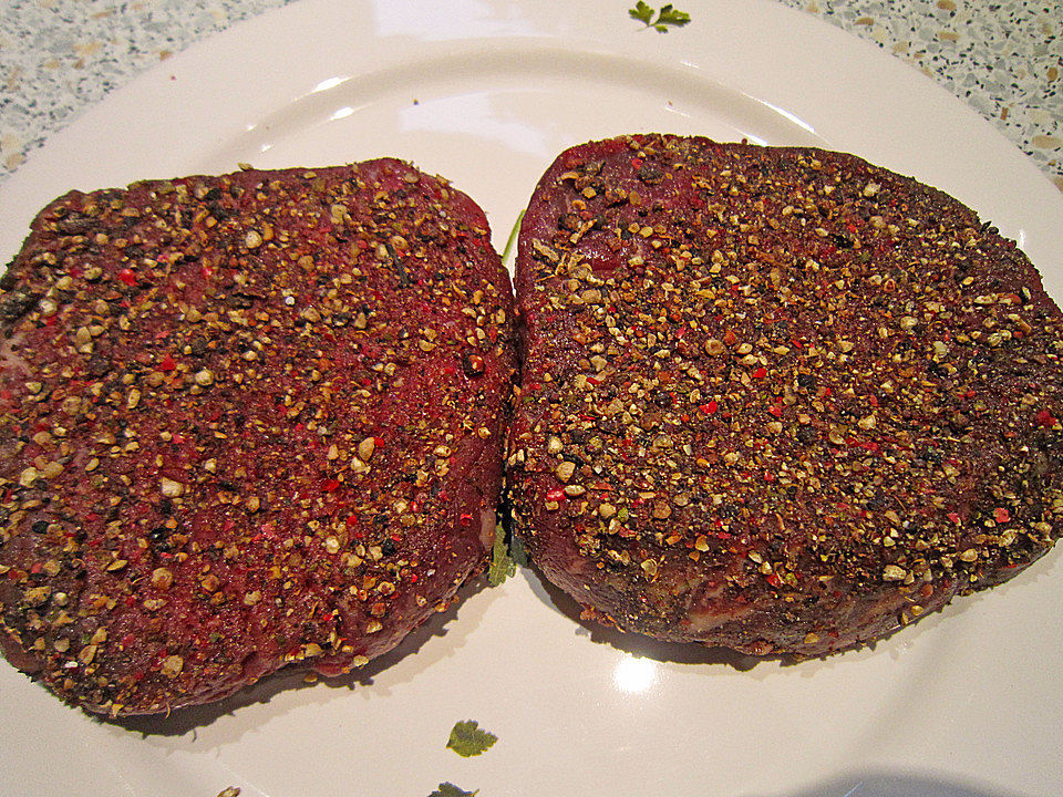 Sechs Pfeffer-Steak von minosch| Chefkoch