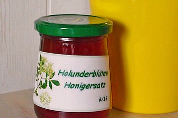 Holunderblüten-Honigersatz