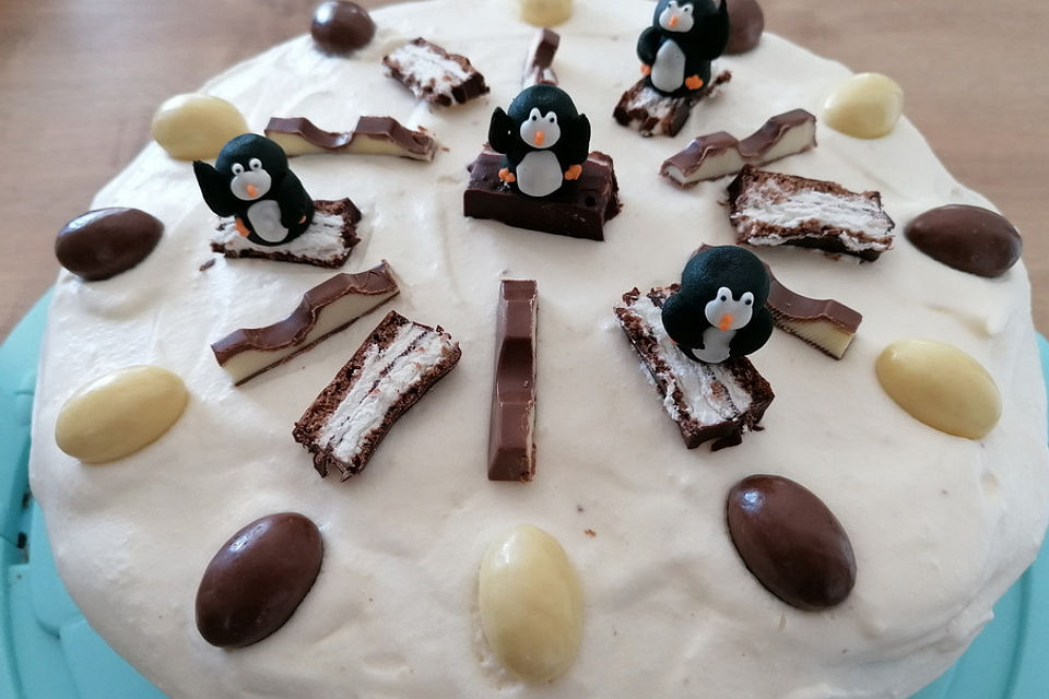 Kinder Pingui-Torte