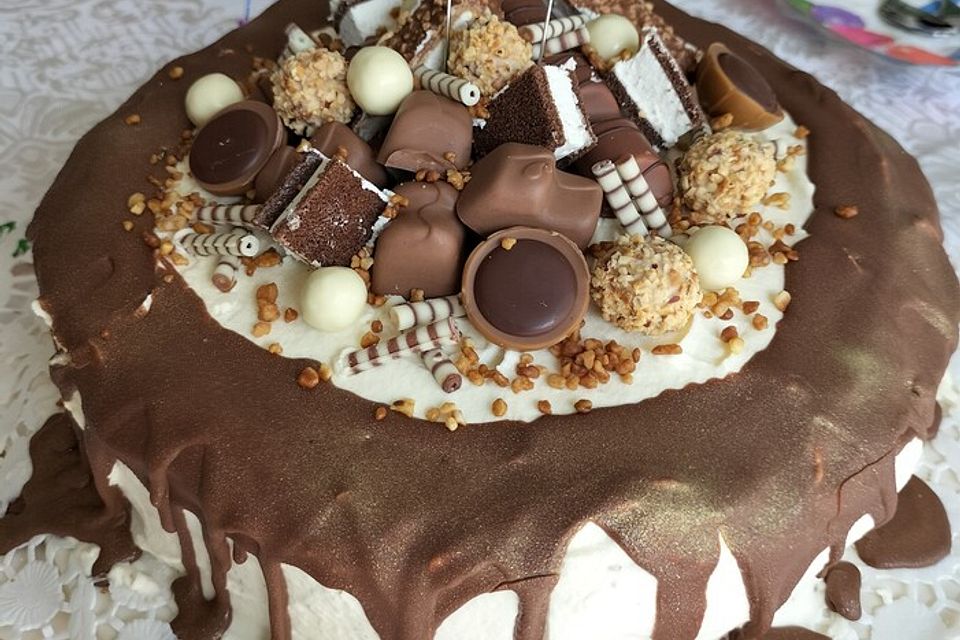 Kinder Pingui-Torte