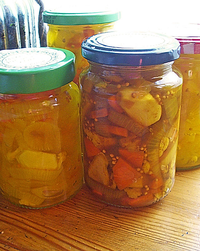 Mixed Pickles süßsauer