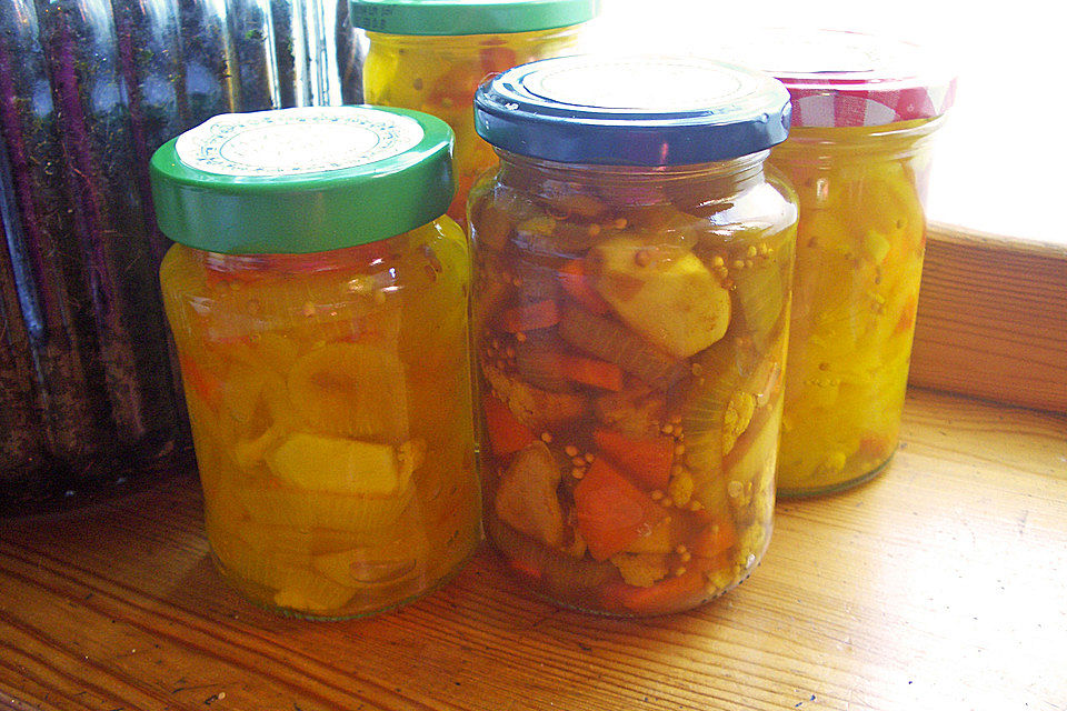 Mixed Pickles süßsauer