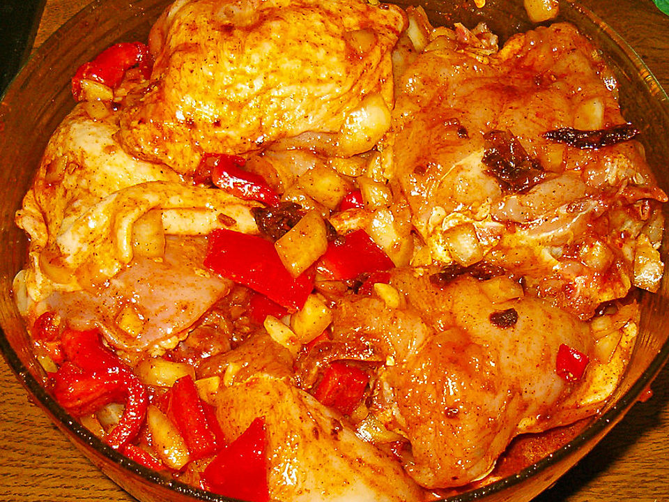 Huhn, pikant mariniert von Carco| Chefkoch