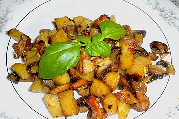 Pilz - Kartoffelpfanne