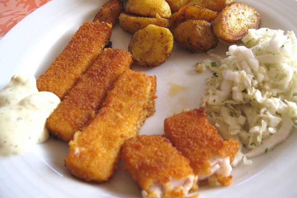 Fischstäbchenpfanne