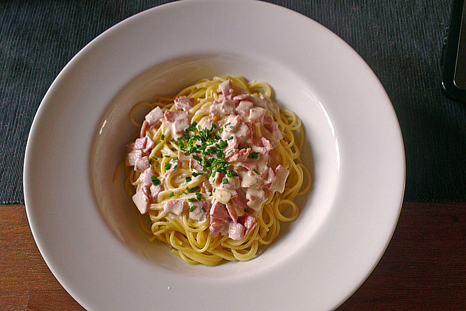 Spaghetti Carbonara Speciale Spaghetti Carbonara Speciale
