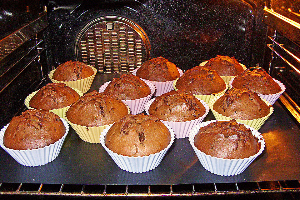 Kaffee-Schoko-Muffins