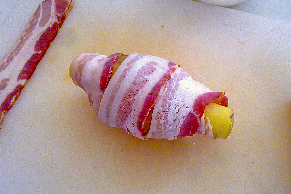 Barbecue Hähnchen mit Kartoffelbomben vom Su-chef