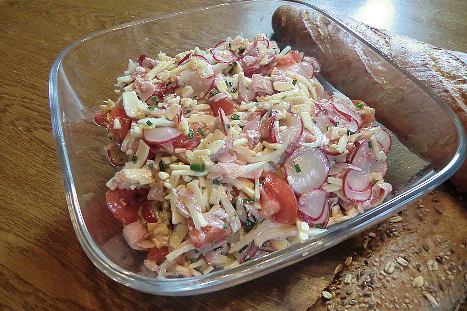 Schinken Käse Salat