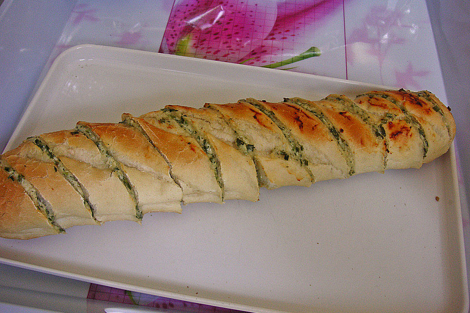 Kräuter-Knoblauch-Baguette