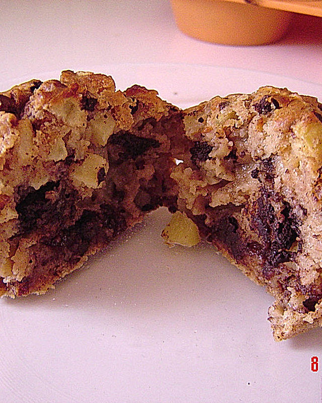 Apfel-Schoko-Muffins