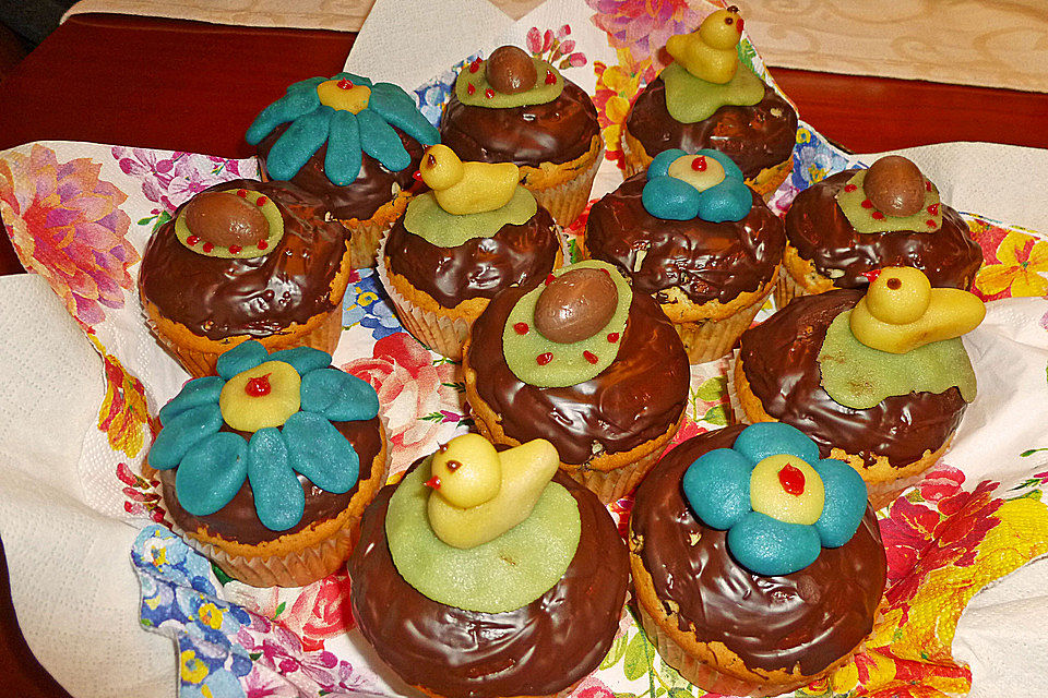 Bunte Party-Muffins