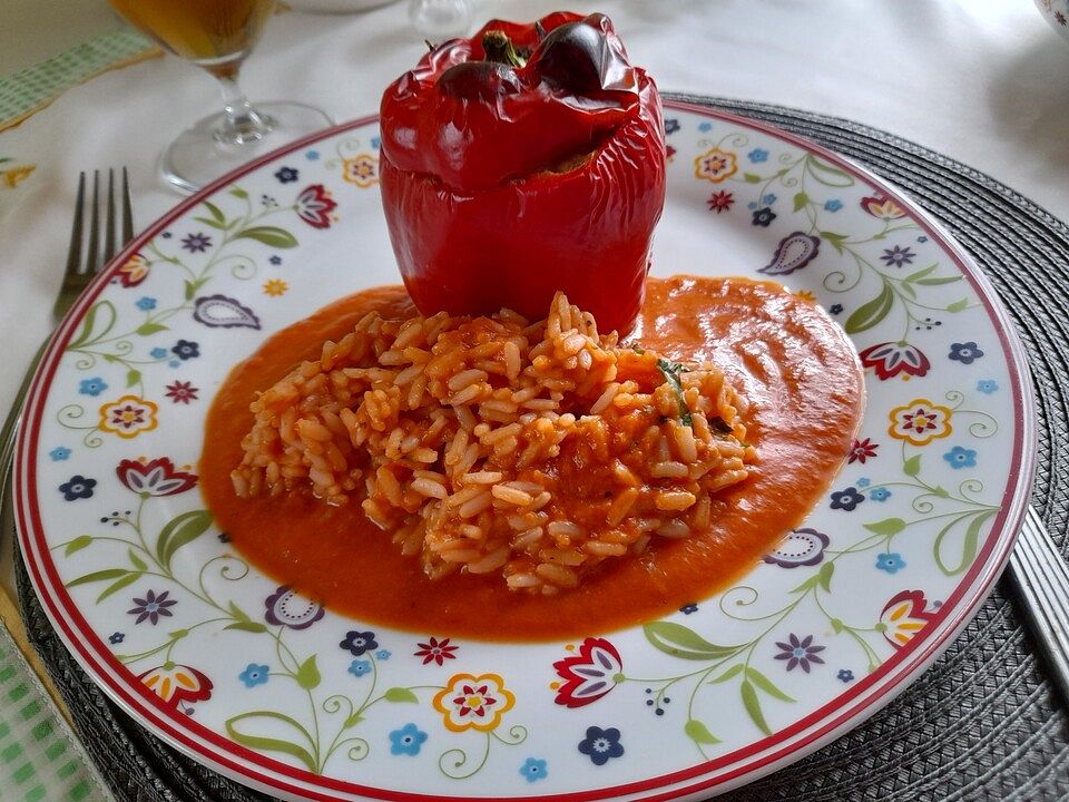 Gefüllte Paprikaschoten mit Hackfleisch| Chefkoch