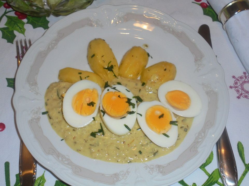Eier in pikanter Senfsoße| Chefkoch
