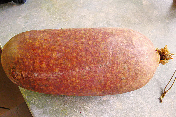 Salami XXL mit grünem Pfeffer von Wurstler1 | Chefkoch