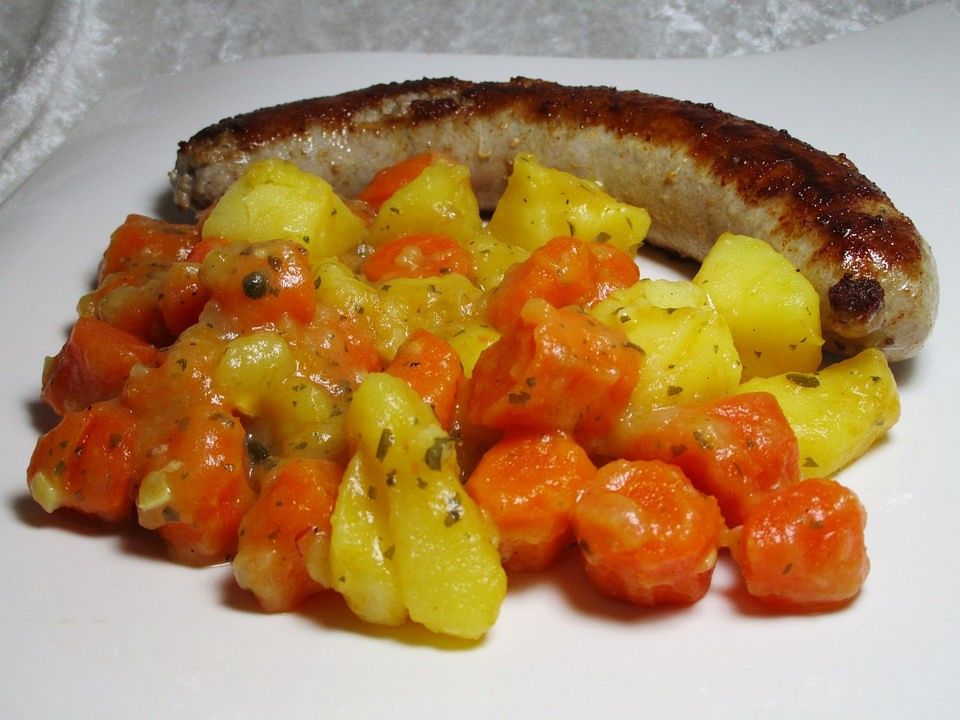 Mein bestes Karotten - Kartoffel Gemüse von juti| Chefkoch