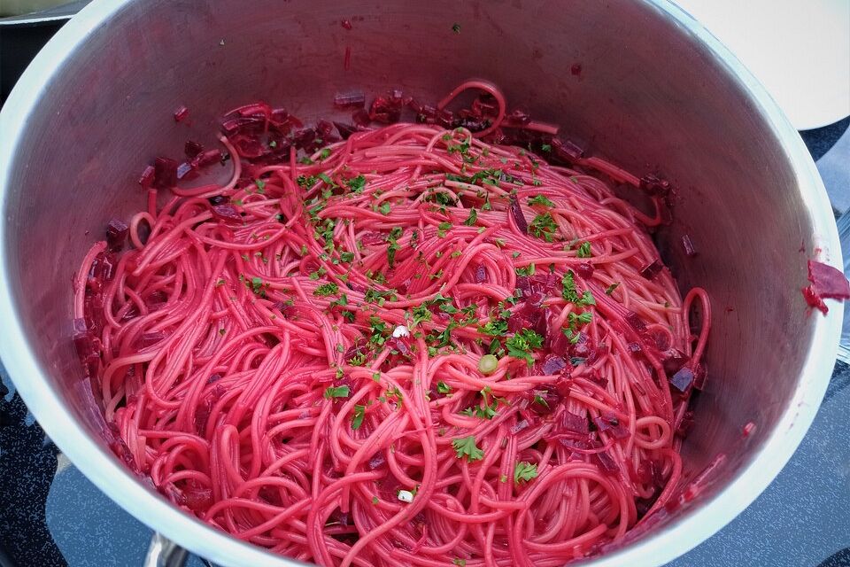 Rote Bete-Spaghetti