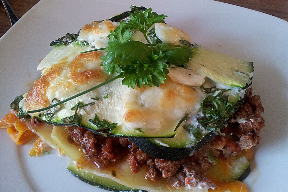 Zucchini-Lasagne