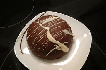 Dessert-Schale aus Schokolade