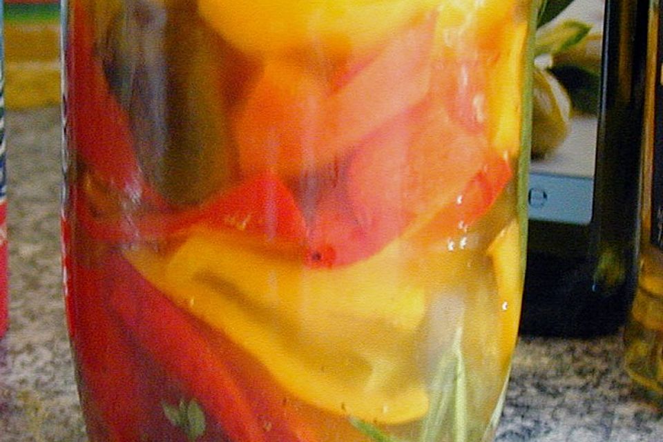 Eingelegte Paprika