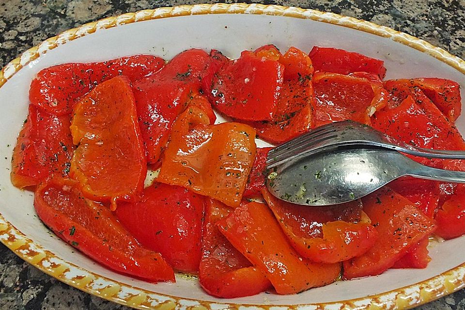 Eingelegte Paprika