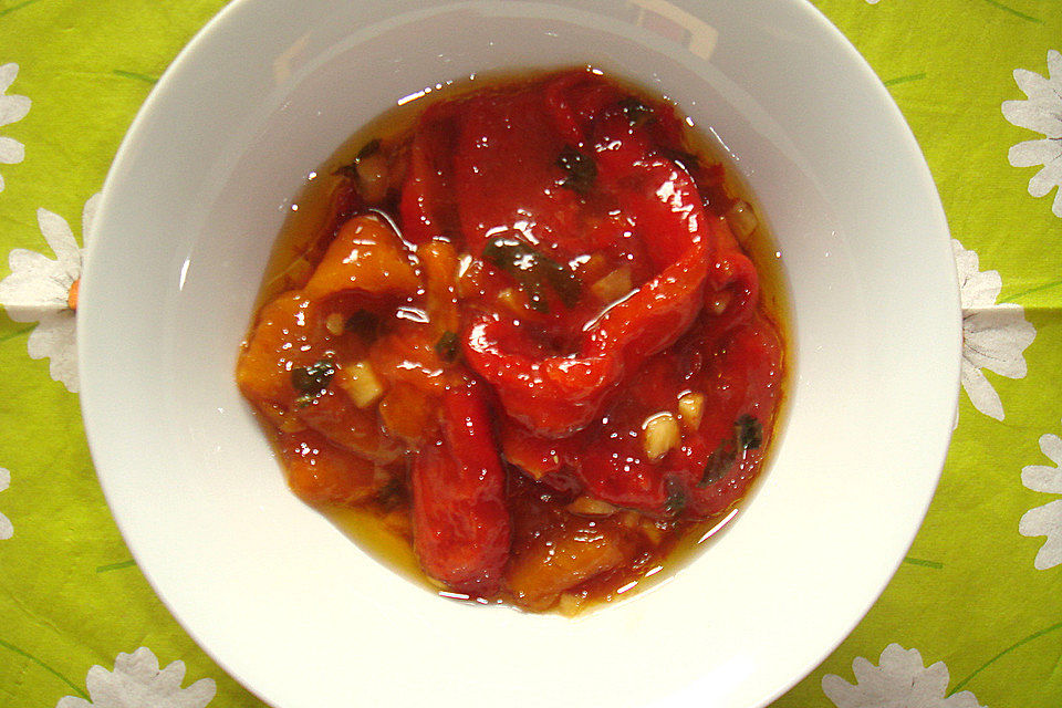 Eingelegte Paprika