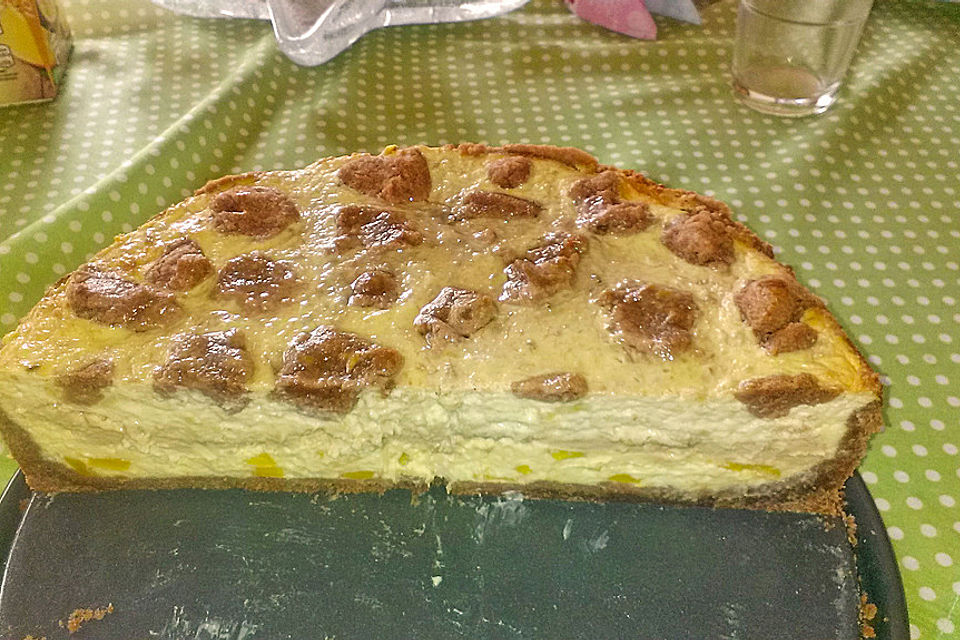 Mango-Bananenkuchen mit Kaffee-Überraschung