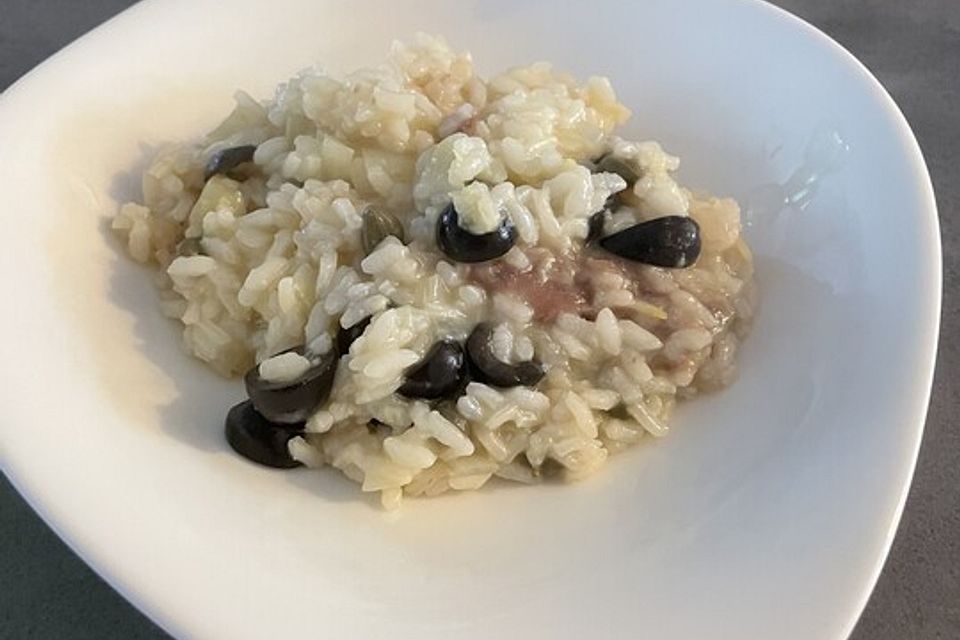 Veganes Zitronen-Fenchel-Risotto