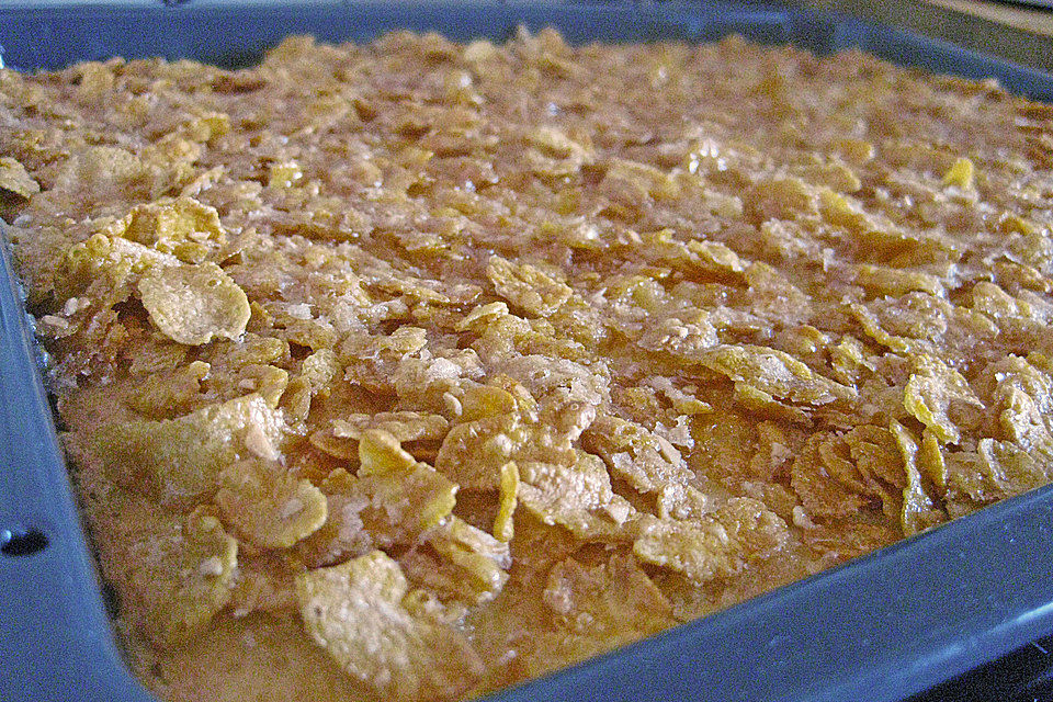 Omas Cornflakes Kuchen