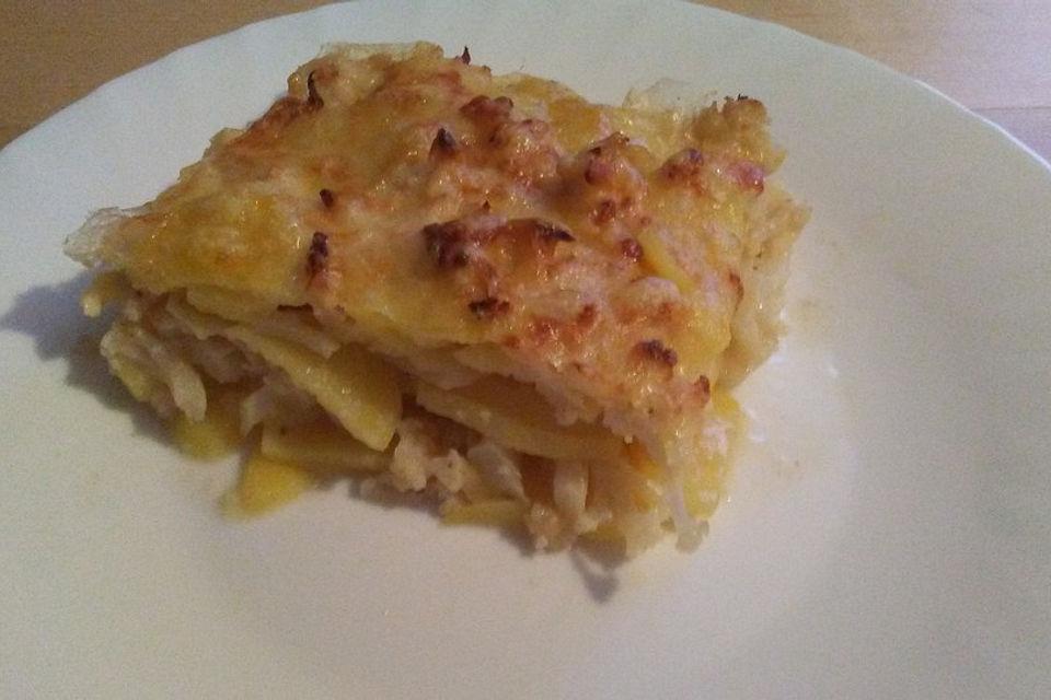 Blumenkohl - Kartoffel Gratin