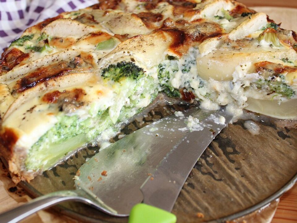 Brokkoli-Birnen-Quiche mit Gorgonzola von kleine_Kirsche| Chefkoch